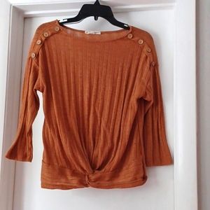 Above and Beyond Mid-Sleeve Top